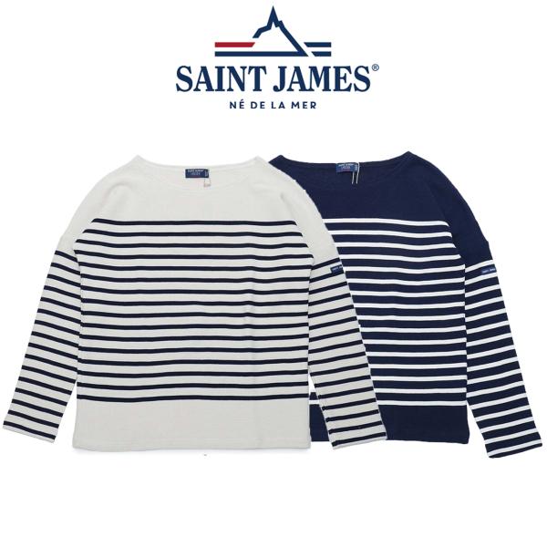 SAINTJAMES セントジェームス　カットソー　ロンティー　ロンT ボーダー SAINT JAMES セントジェームス 長袖Tシャツ メンズ レディース