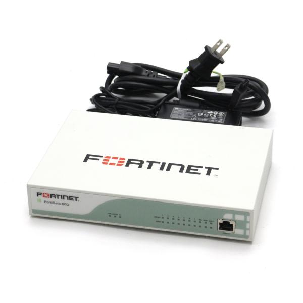 Fortinet FortiGate-60D FG-60D FortiOS v5.0 build0305 (GA Patch 10) 設定初期化済  ライセンス期限2021年3月18日