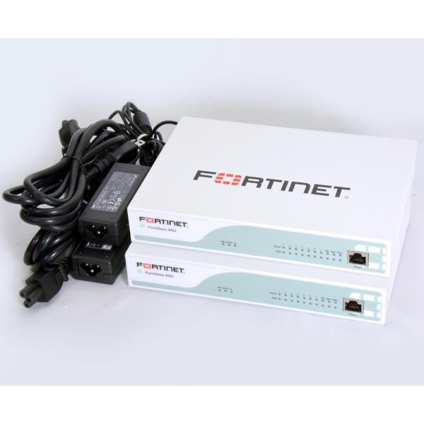 Fortinet 2台セット FortiGate-60D FG-60D FortiOS v5.0 build0292 (GA