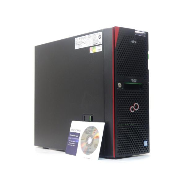 富士通 PRIMERGY TX1330 M4 Xeon E-2124 3.3GHz 8GB 1.2TBx2台