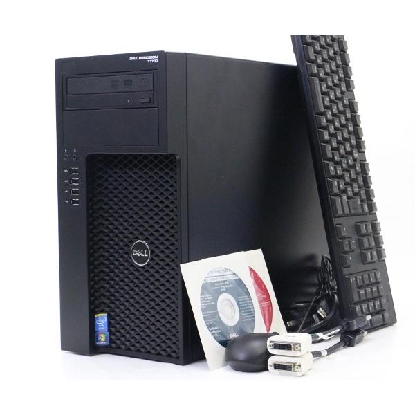 DELL Precision T1700 MT Xeon E3-1225v3 3.2GHz 8GB 500GBx1台 1TBx1