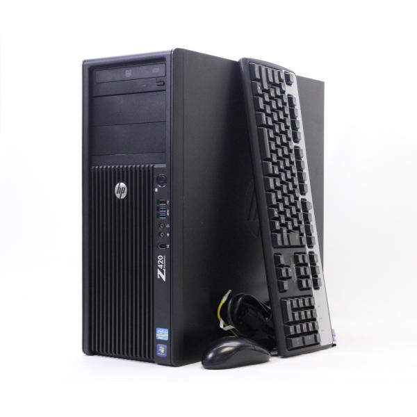 hp Z420 Workstation (水冷モデル) Xeon E5-1620 3.6GHz 16GB 240GB