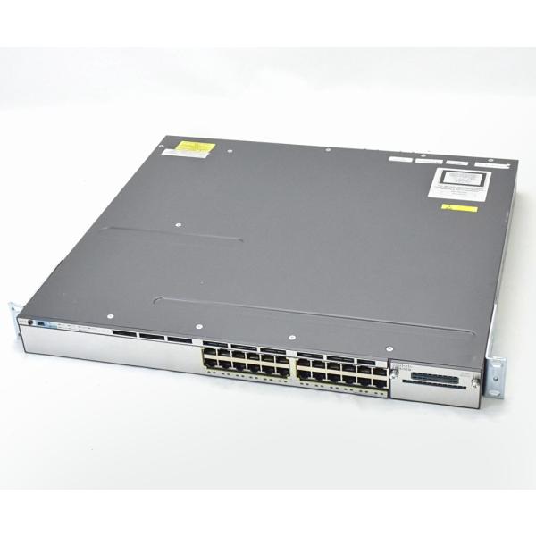 WS-C3750X-24T-L 2台セッ シスコ L3スイッチ WS-C3750X-24T-E 2台セット シスコ L3スイッチ WS