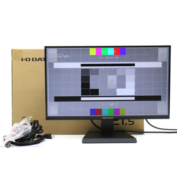 I-O DATA GigaCrysta モニター 本体 lcd-gc221hx lcdgc221hxb_hidarihuri.jpg