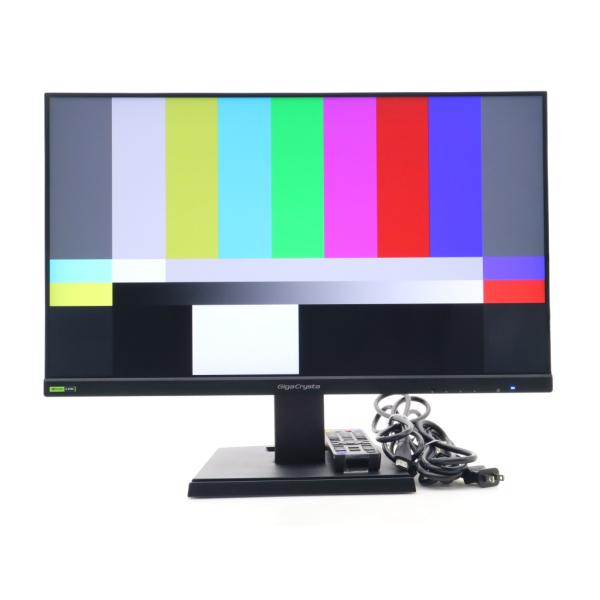 モニター IO DATA GigaCrysta LCD-GD242UDB 23.8インチ非光沢ADSパネル フルHD 1920x1080ドット HDMI x2/DisplayPort入力 目立つ使用感あり