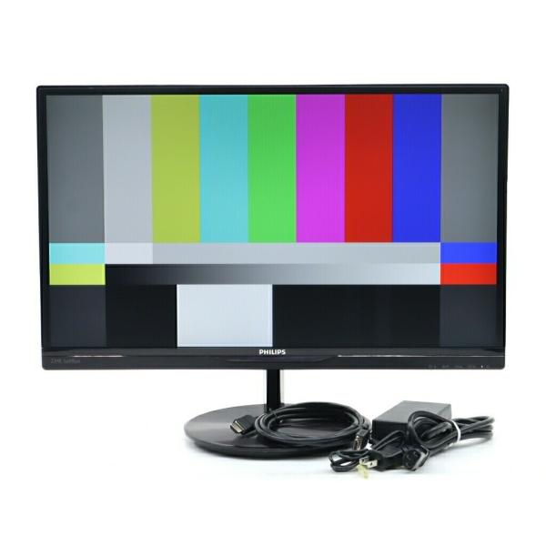 モニター 【並品】PHILIPS 234E5EDSB/11 23インチ非光沢AH-IPSパネル