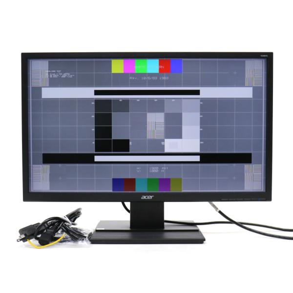 モニター acer V246HYL 23.8インチ非光沢VAパネル フルHD