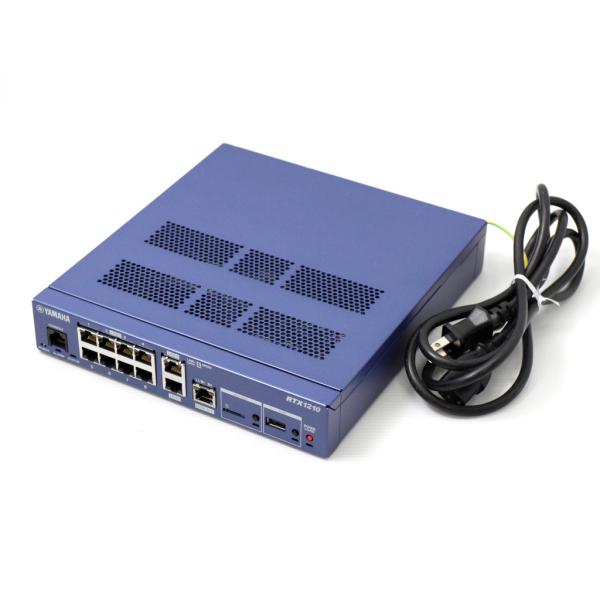 YAMAHA RTX1210 3系統10ポート1000BASE-T搭載VPNルーター