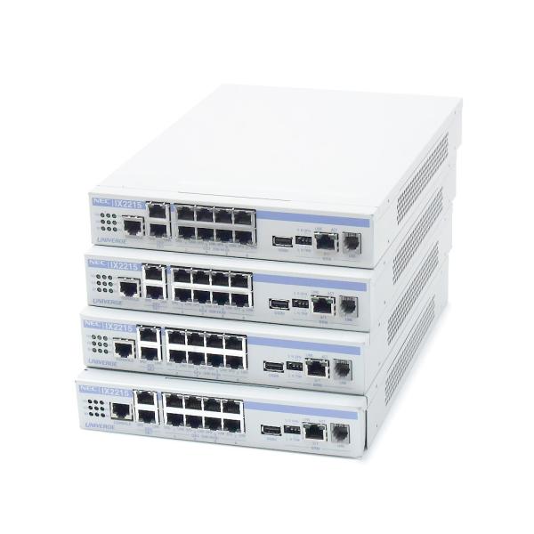NEC ix2215 10台セット ☆特価【4台セット】NEC UNIVERGE IX2215 3系統10ポート1000BASE