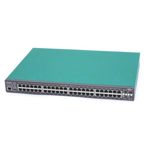 【新品】Panasonic Switch-M48eG(PN28480K) Panasonic Switch-M48eG PN28480K 48ポート1000BASE-T(内4ポート