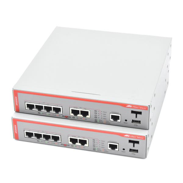 Allied Telesis AT-AR2050V ルーター 2台セット】Allied Telesis AR2050V スタンダードセキュアVPNアクセス