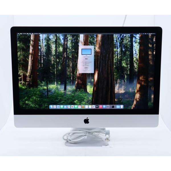 Apple iMac 27インチ Retina 5K 2019 Core i5-8500 3GHz 16GB