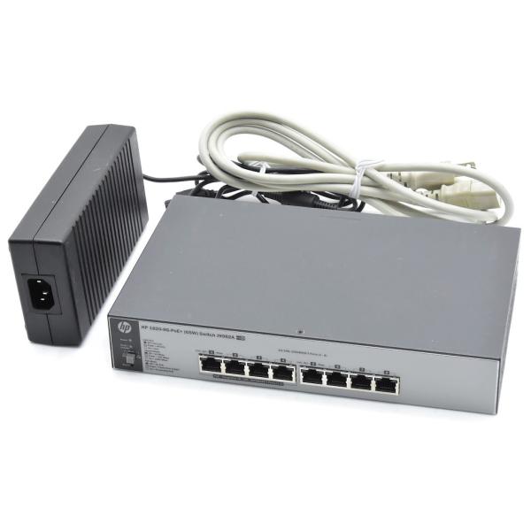 hp 1820-8G-PoE+Switch 8ポート1000BASE-T(うち4ポートPoE+給電