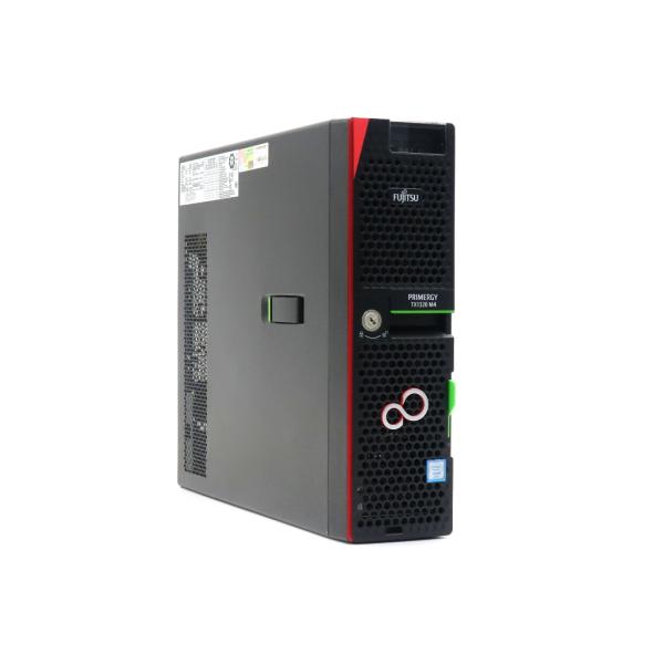 富士通 PRIMERGY TX1320 M4 Xeon E-2124 3.3GHz 16GB 1.2TBx2台(SAS2.5