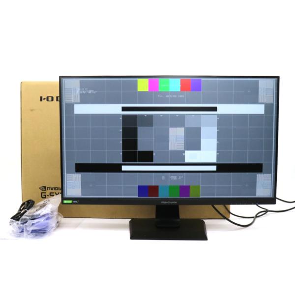 モニター【良品】IO DATA GigaCrysta LCD-GCQ321HXDB 31.5インチ