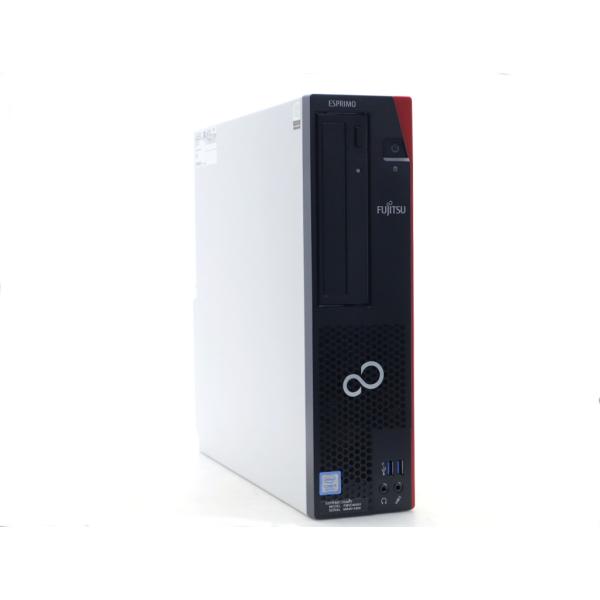 デスクトップ 富士通 ESPRIMO D588/V Core i3-8100 3.6GHz 8GB 256GB(SSD) DisplayPort/DVI-D出力 光学不良 Windows11 Pro 64bit 小難