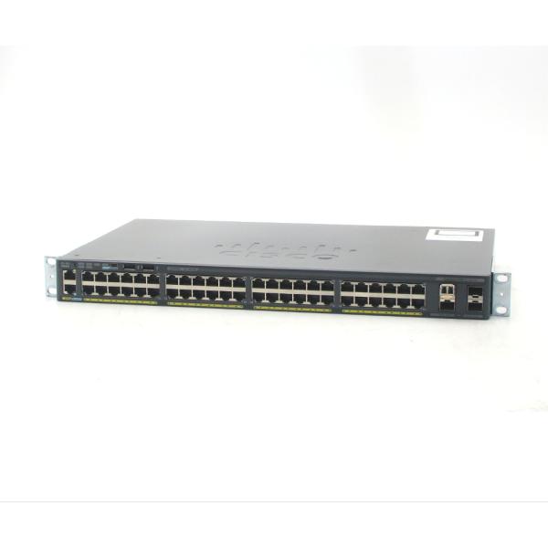 Cisco Catalyst WS-C2960X-48TS-L V03 48ポート1000BASE-T 4ポートSFPスロット C2960X-UNIVERSALK9-M Ver.15.0(2)EX5