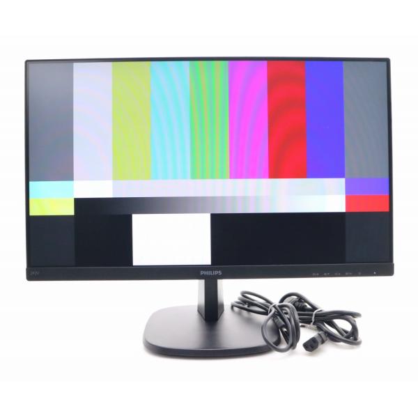 モニター 【並品】PHILIPS 243V7QDAB/11 23.8インチ非光沢IPSパネル