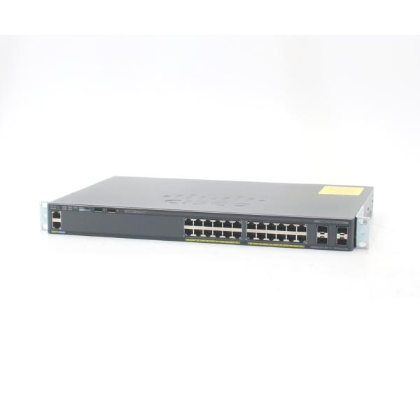 Cisco Catalyst WS-C2960X-24TS-L V05 24ポート1000BASE-T 4ポートSFPスロット C2960X-UNIVERSALK9-M Ver.15.2(4)E8 設定初期化済