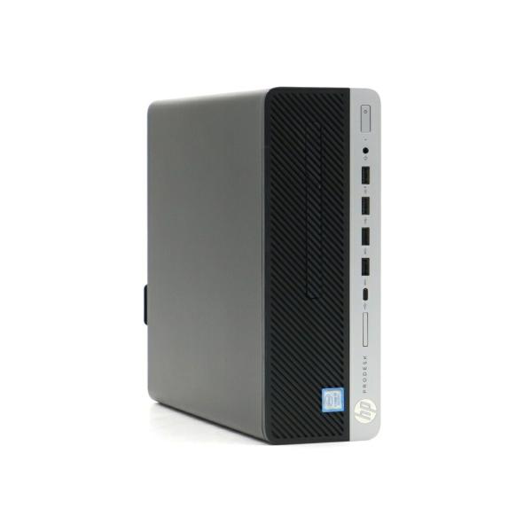 デスク hp ProDesk 600 G5 SFF Core i3-9100 3.6GHz 8GB 256GB(新品NVMeSSD) DisplayPort x2/アナログRGB出力 DVD+-RW Windows11 Pro 64bit