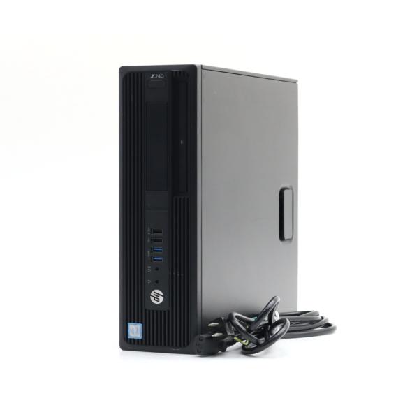 Windowsデスクトップ HP WorkStation Z240 SFF(Xeon E3-1245 V5) HP Z240 Tower E3-1220V5 Quad Core 3Ghz 4GB 500GB NVS310 Win 10