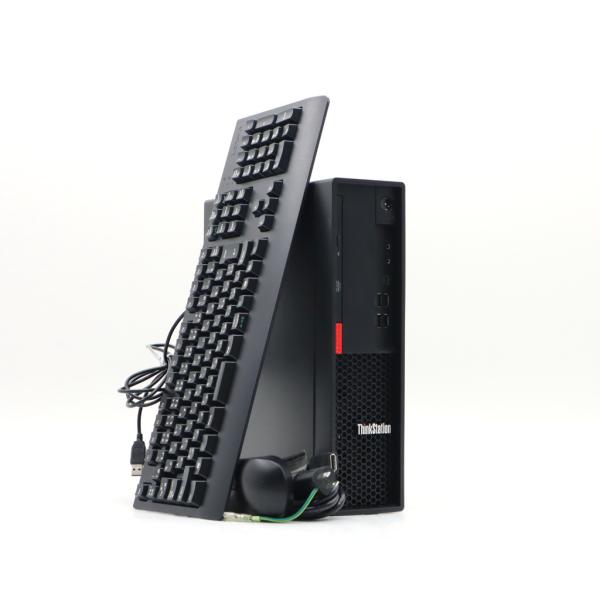 デスクトップ型PC Lenovo - ThinkStation P330/Xeon 2134/Quadro P400 デスクトップパソコンLenovo ThinkStation P330 Xeon E-2134 3.5