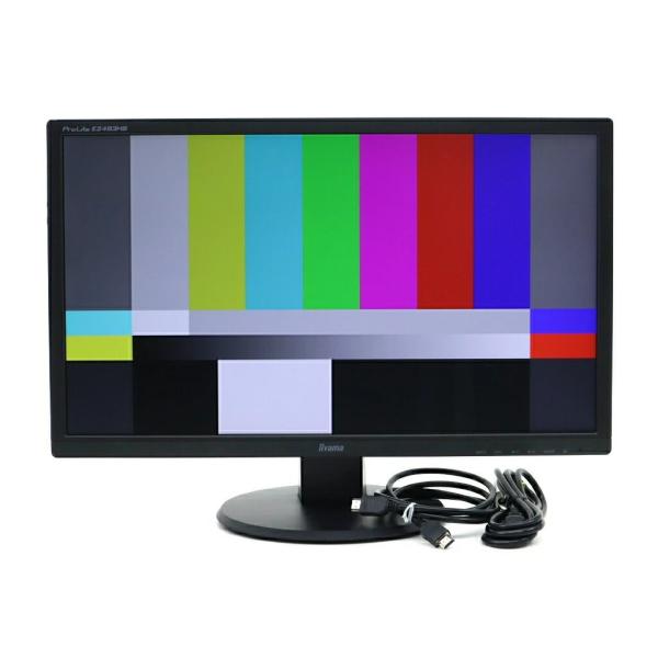 モニター 【並品】iiyama ProLite E2483HS 24インチ非光沢TNパネル