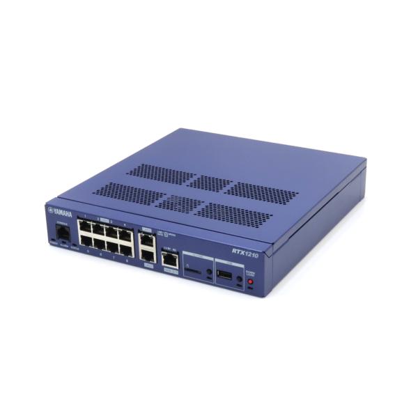 YAMAHA RTX1210 3系統10ポート1000BASE-T搭載VPNルーター IPsec時最大