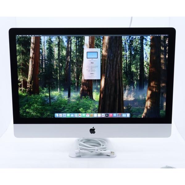 Apple iMac 27インチ Retina 5K 2019 Core i5-8500 3GHz 16GB 1TB(HDD