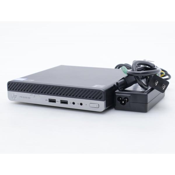 デスクトップ hp ProDesk 400 G4 DM Core i3-8100T 3.1GHz 8GB 256GB(新品SSD) DisplayPort/アナログRGB出力 Windows11 Pro 64bit