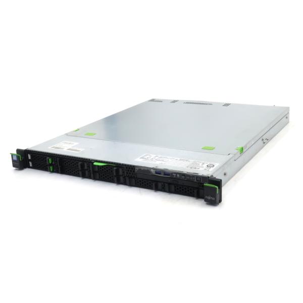 富士通 PRIMERGY RX1330 M3 Xeon E3-1220 v6 3GHz 16GB 300GBx2台(SAS2.5インチ/12Gbps/RAID1構成) DVD-ROM AC*2 PRAID CP400i