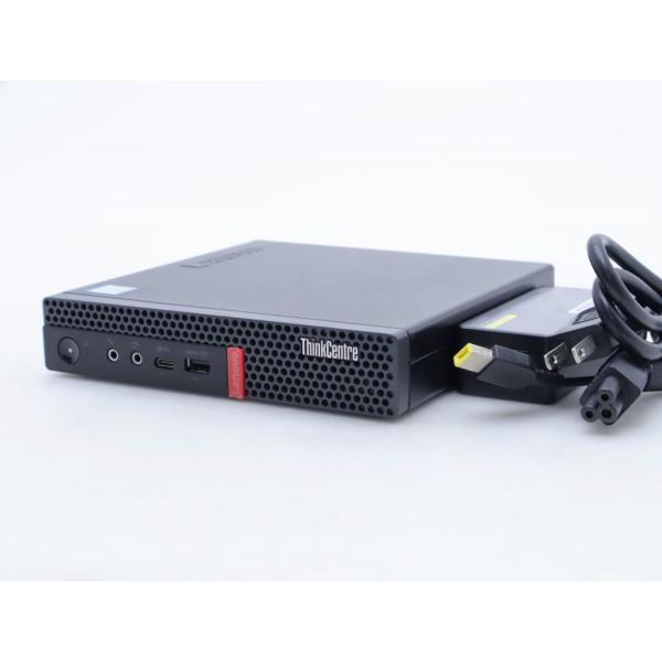 デスクトップ Lenovo ThinkCentre M720q Tiny Core i5-8400T 1.7GHz 8GB 256GB(SSD) HDMI/DisplayPort/アナログRGB出力 Windows11 Pro 64bit 小難