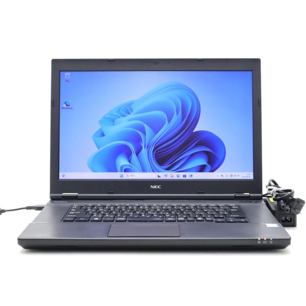 NEC VKT16/X-4 PC-VKT16XZG4 Core i5-8250U 1.6GHz 8GB 256GB(SSD) DVD+-RW 15.6インチ非光沢 FWXGA 1366x768 Windows11 Pro 64bit 小難