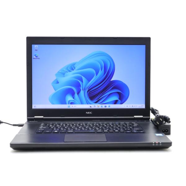 NEC VKT16/X-3 PC-VKT16XZG3 Core i5-8250U 1.6GHz 8GB 256GB(SSD) DVD+-RW 15.6インチ非光沢 FWXGA 1366x768 Windows11 Pro 64bit 難有