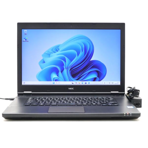 NEC VKT16/X-3 PC-VKT16XZG3 Core i5-8250U 1.6GHz 8GB 256GB(SSD) DVD+-RW 15.6インチ非光沢 FWXGA 1366x768 Windows11 Pro 64bit 小難