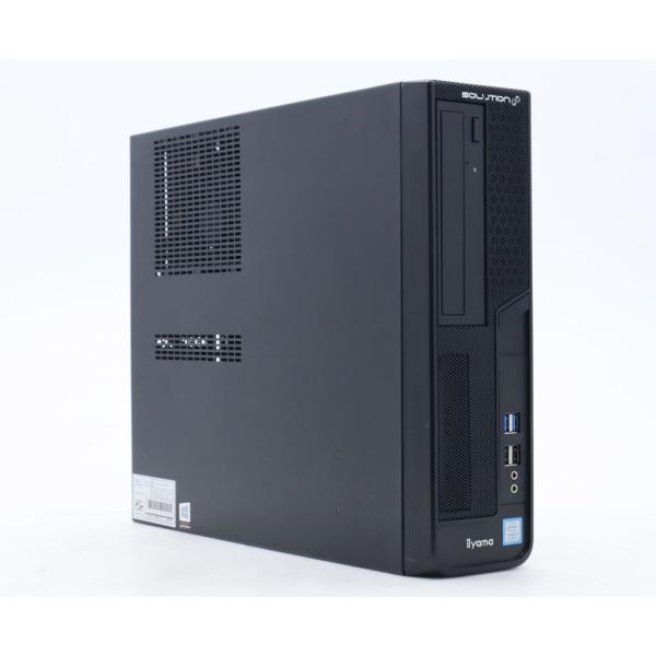 iiyama スリムPC Core i5-8400 2.8GHz 8GB 256GB(SSD) DisplayPort/DVI-D出力 DVD+-RW Windows11 Home 64bit