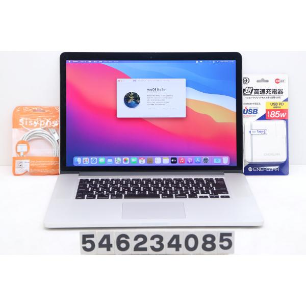 ノートパソコン Apple MacBook Pro Retina A1398 Late 2013 Core i7 4750HQ 2GHz/8GB/256GB(SSD)/15.4W/QWXGA+(2880x1800) : con546234085 : TCEダイレクトYahoo!店 - 通販 - Yahoo!ショッピング ノートパソコン Apple MacBook Pro Retina A1398 Late 2013 Core i7 4750HQ 2GHz/8GB/256GB(SSD)/15.4W/QWXGA+(2880x1800) : con546234085 : TCEダイレクトYahoo!店 - 通販 - Yahoo!ショッピング