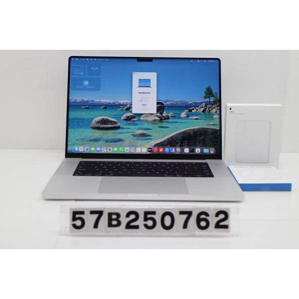 ノートパソコン Apple MacBook Pro 16in 2021 A2485 シルバー M1 Max