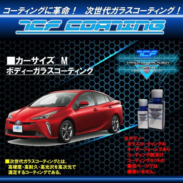 カーコーティング 専門店施工 レーサーにも好評 ガラスコーティング 施工証明書付き 国産車 Mサイズ C0004 Tcfcoating
