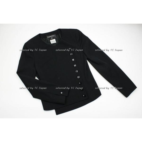 シャネル 新品 ジャケット ガブリエル CHANEL TC 新品 ブラック ガブリエル F38 ...