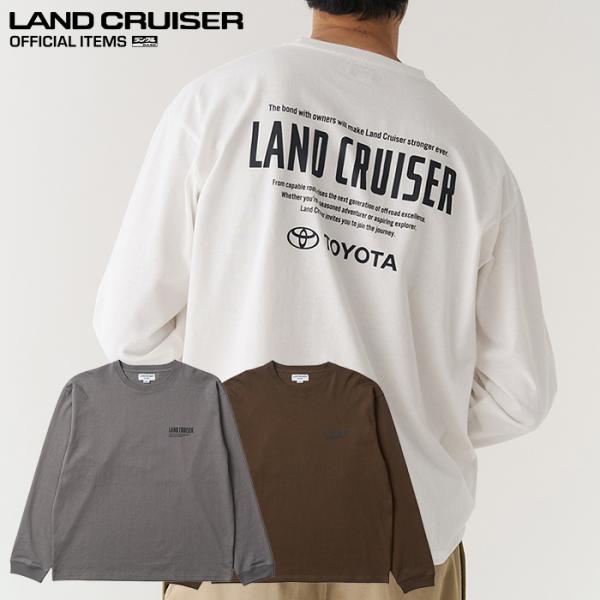 TYPOGRAPHY L/S TEE商品コード：LC2504-1008ブランド：LAND CRUISER OFFICIAL ITEMS、ランドクルーザーオフィシャルアイテムズ商品名：TYPOGRAPHY L/S TEE、タイポグラフィ長袖T...