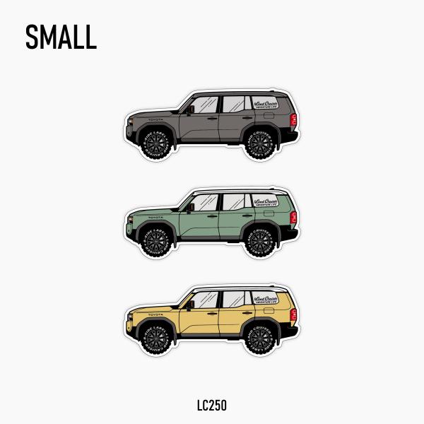 ランクルBASE × B-SIDE LABEL STICKER LC250ブランド：ランクルBASEオリジナルグッズ商品名：ランクルBASE × B-SIDE LABEL STICKER LANDCRUISER LC250、ランクルBASE...