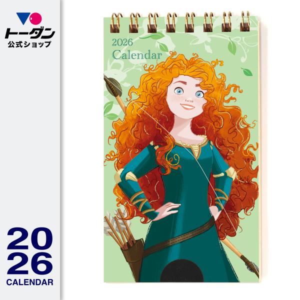 Disney - タニたん トーダン 2026年 ディズニープリンセス／ポケットカレンダー