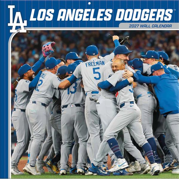 2027年 ロサンゼルス・ドジャース カレンダー 壁掛け MLB公式 野球 輸入版 Turner