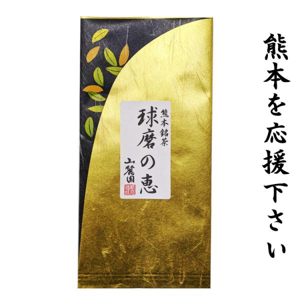 熊本水害 応援 球磨の恵 100g 緑茶 茶葉 川上さんのお茶