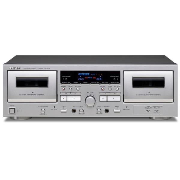 TEAC（ティアック） 【TEAC公式】W-1200 ダブルカセットデッキ USB