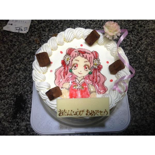 ショートケーキ プリキ キャラクターケーキ デコレーションケーキ 直径15cm５ ６名様サイズ 1096 ティーコジー店 通販 Yahoo ショッピング