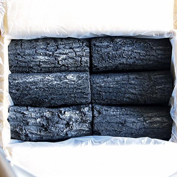 茶道用の炭「炉」くぬぎ炭 【茶炭】茶道具 【炉用】炭 単品箱 胴炭