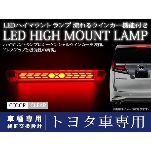 x*x様 avest 流れるハイマウント プリウス50系 シーケンシャル ブラッ