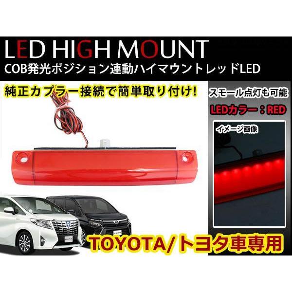 アルファード 30系 美しくて明るい！！純正交換 面発光 COB ハイ